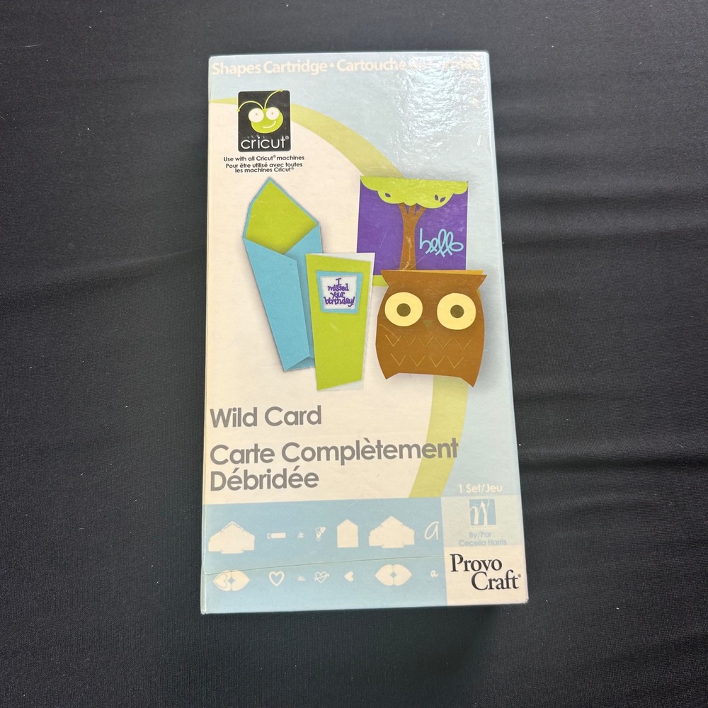 Cricut Wild Card Shapes Cartridge Link Status Unknown